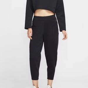 Nike Universa Dri-FIT 7/8 Pants Small Mid Rise Loose Fit Black Athleisure